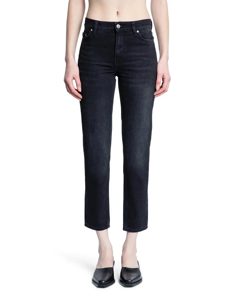 Totême Jeans a vita bassa Black