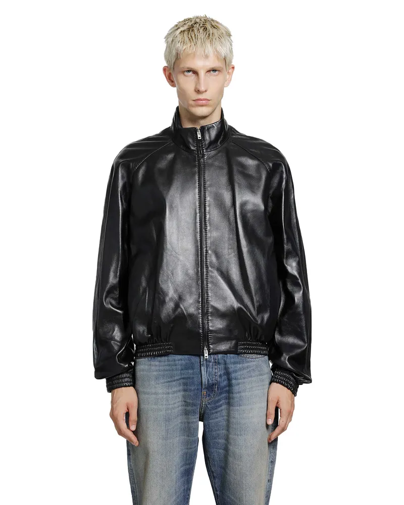 Acne Studios Soft Lambskin Jacket Black
