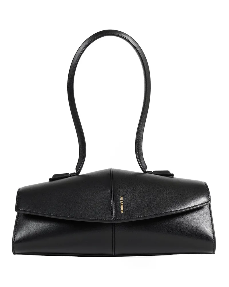Jil Sander Linea Shoulder Bag Black