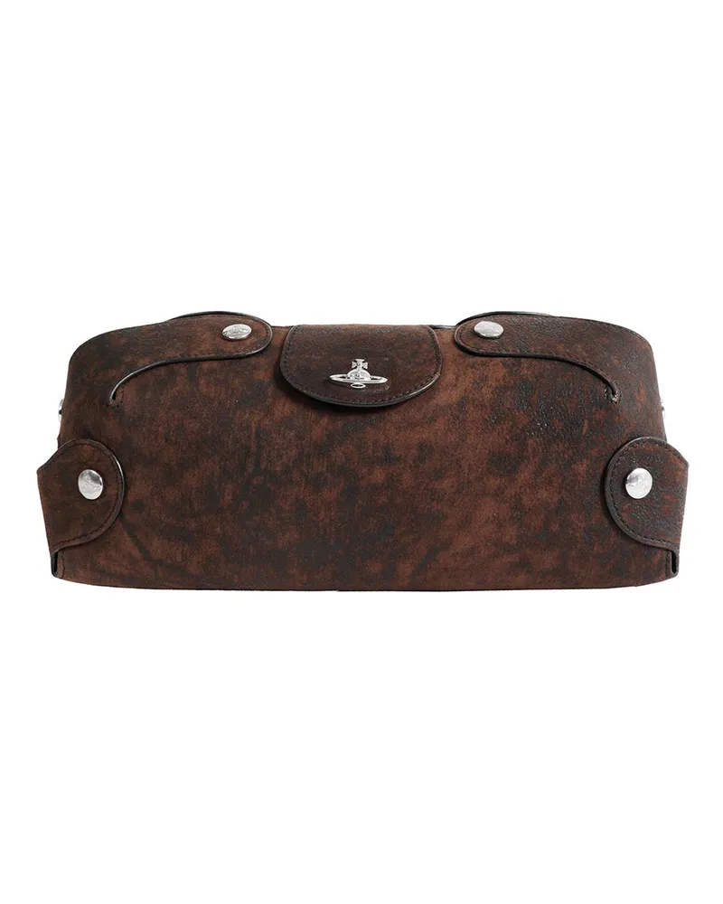 Vivienne Westwood Wilma Clutch Brown