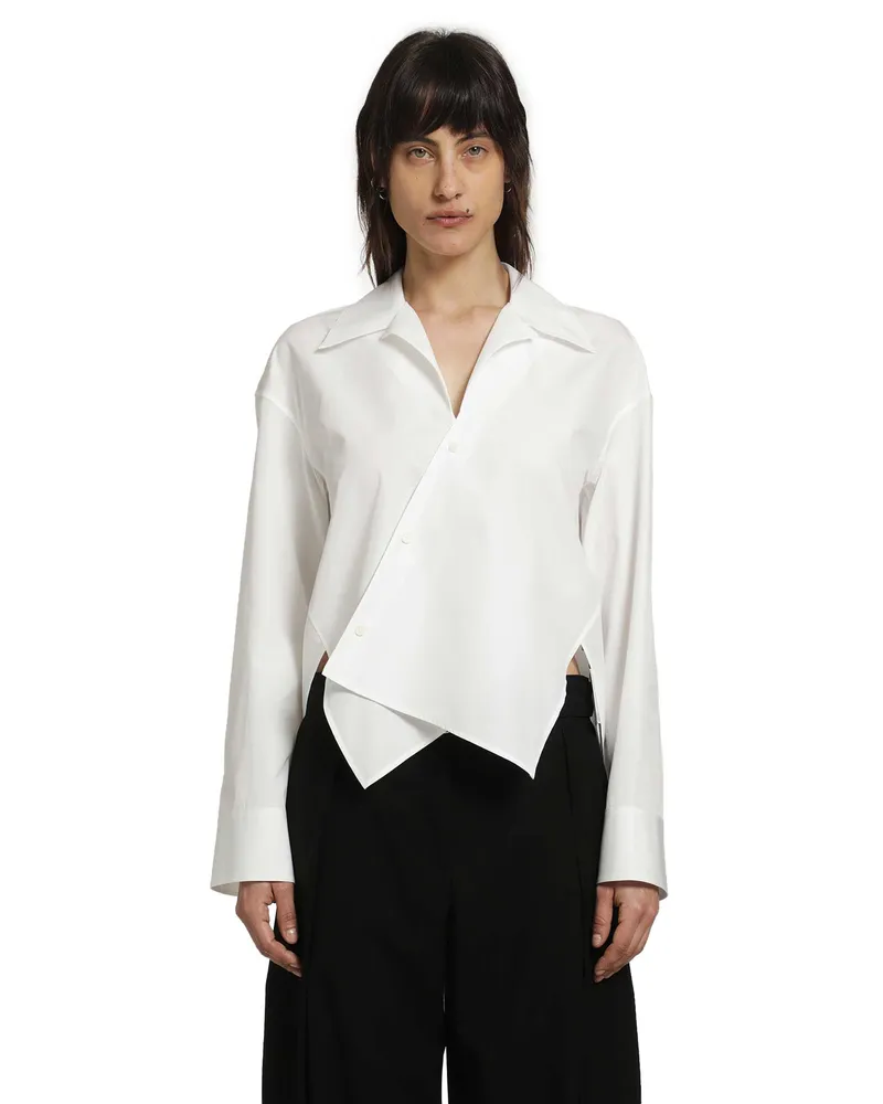 Loewe Asymmetric Shirt White