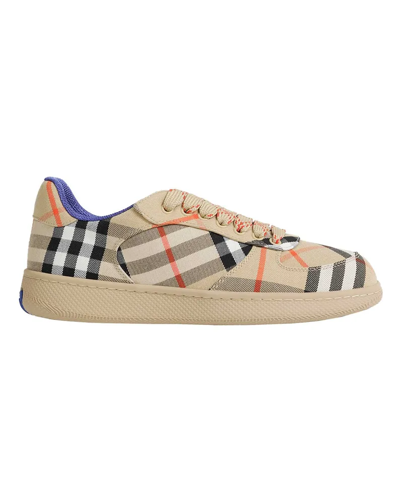 Burberry Check Terrace Sneakers Beige