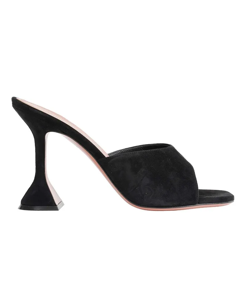 Amina Muaddi Lupita Slipper 95 Mules Black