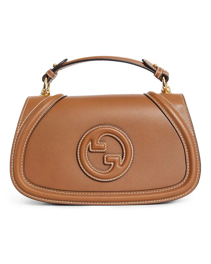 Gucci Blondie small top handle bag Brown
