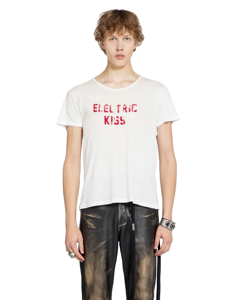 Ann Demeulemeester Idar Cropped T-Shirt White