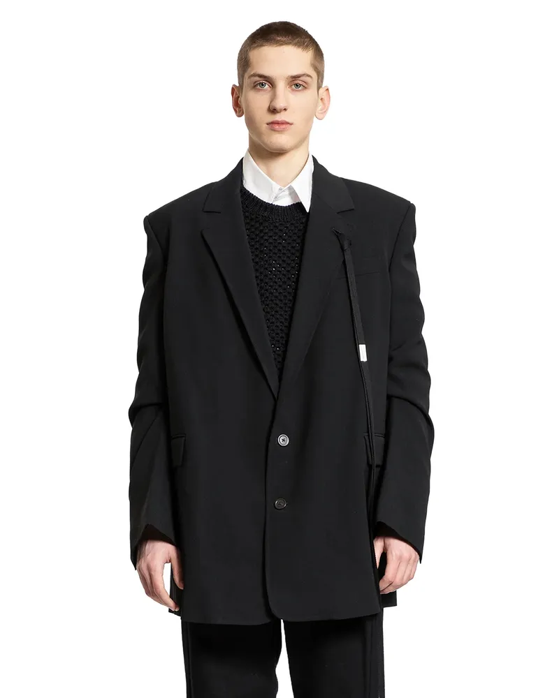 Ann Demeulemeester Antoon High-Comfort Blazer Black