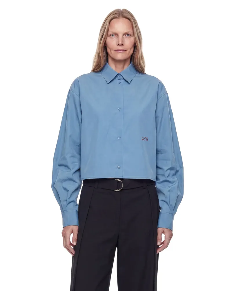 Loewe Shirt in Cotton Blue