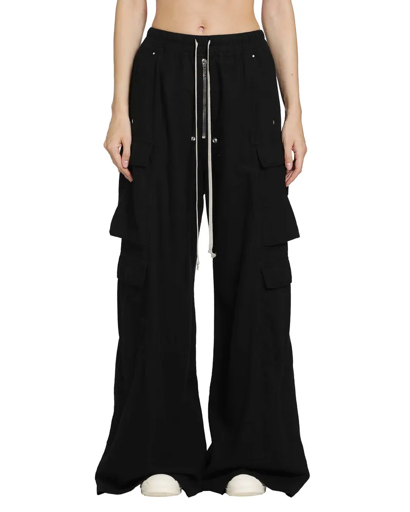DRKSHDW by Rick Owens Temple Double Cargo Jumbo Belas Black