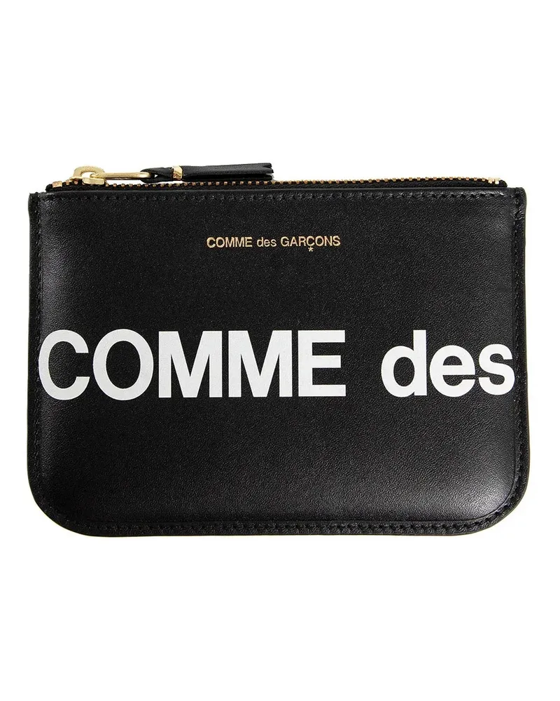 Comme des Garçons Huge Logo Wallet Black
