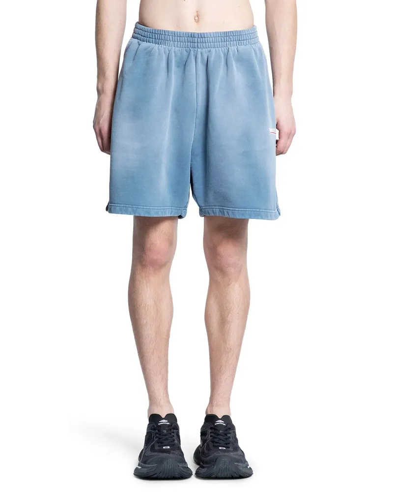 Balenciaga MAN BLUE SHORTS & SKIRTS Blue