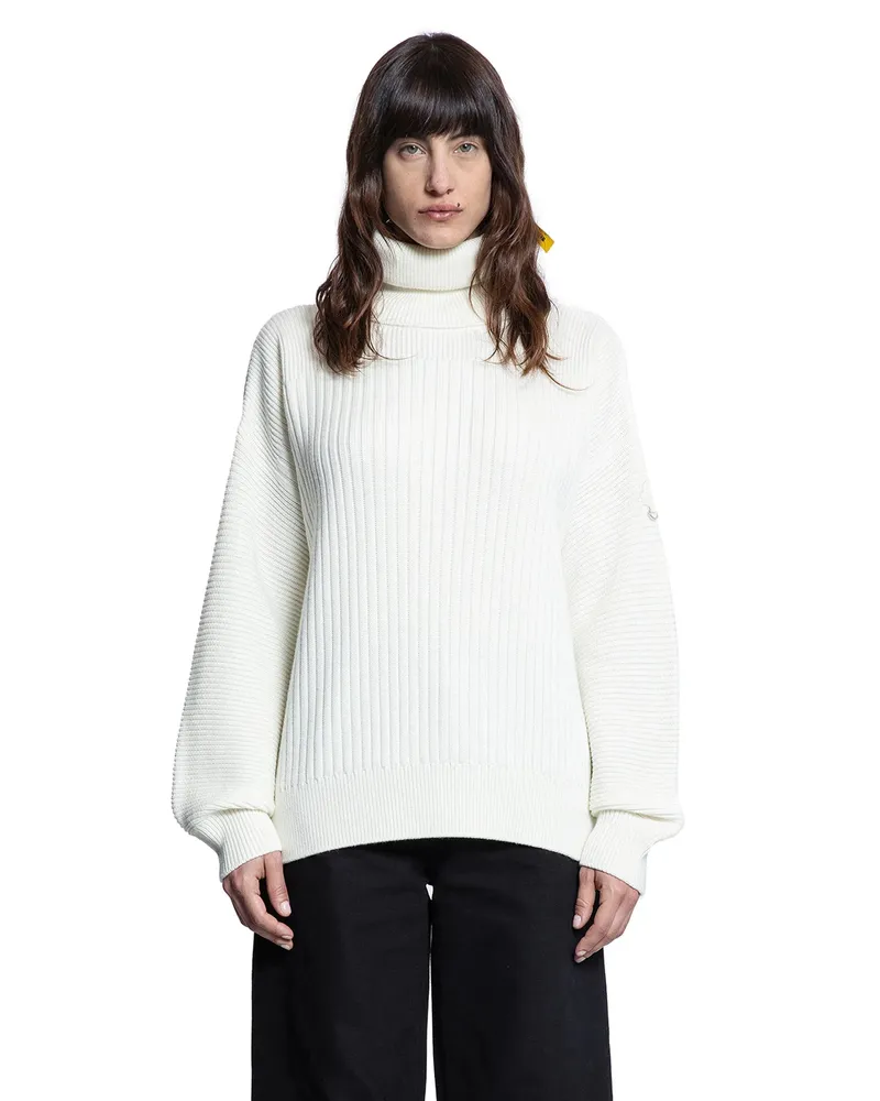 Moncler Willow Smith Collaboration Turtleneck Sweater White