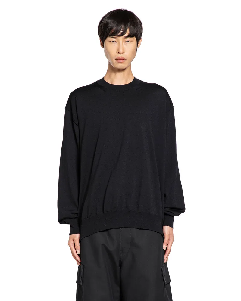 Comme des Garçons Sweater in Wool Black