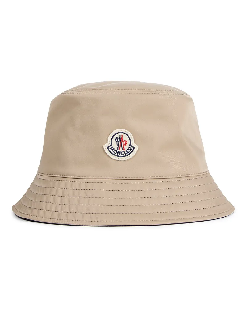 Moncler Reversible Bucket Hat Beige