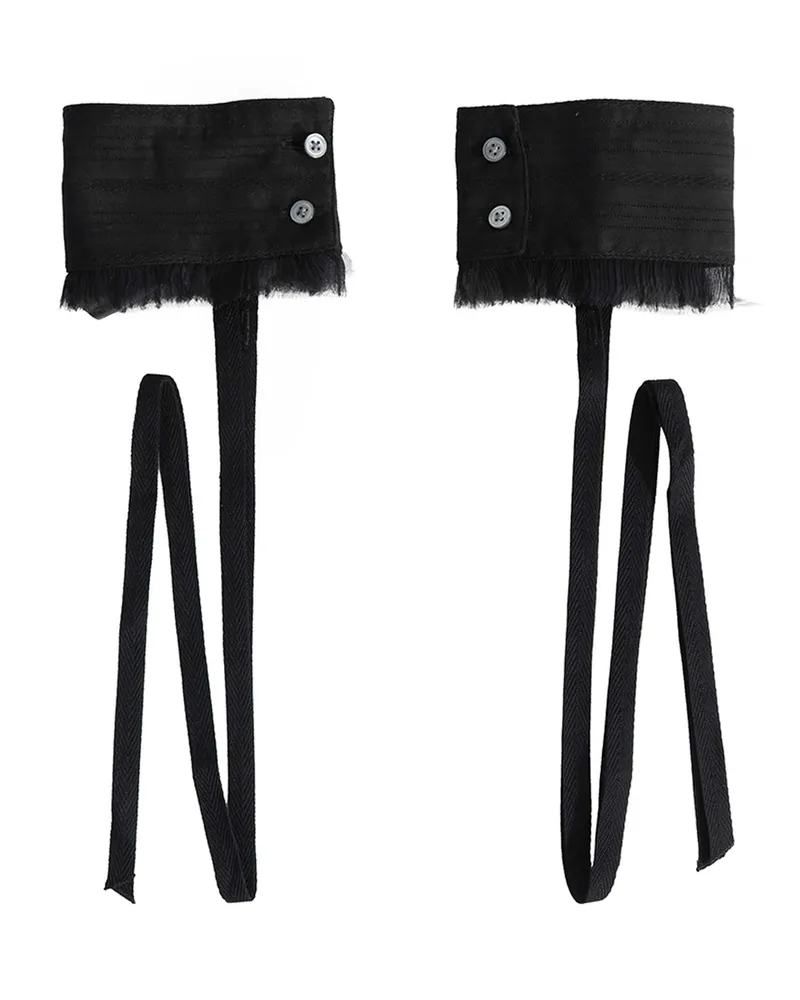 Ann Demeulemeester Dante Cuffs Black