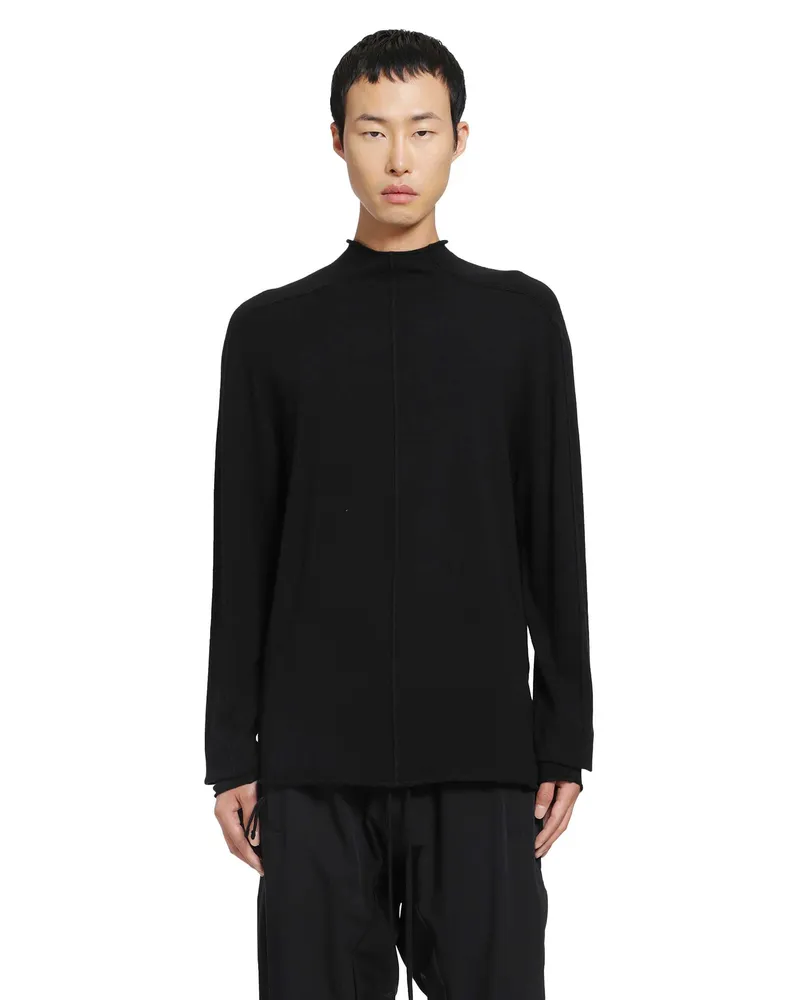 THOM KROM Knit Cashmere-blend Sweater Black