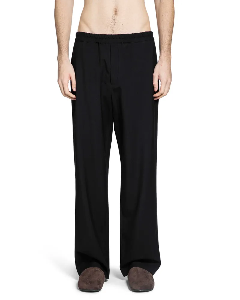 The Row Ari Pant in Wool Black