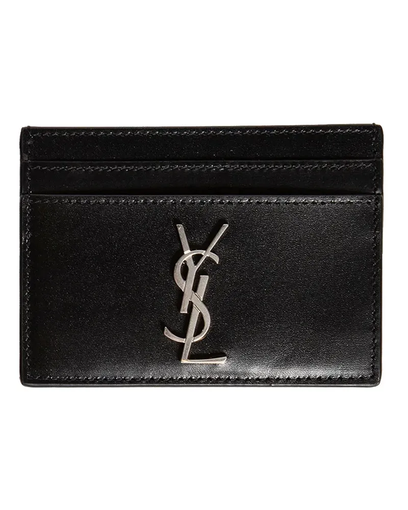 Saint Laurent Cassandre Card Case Black