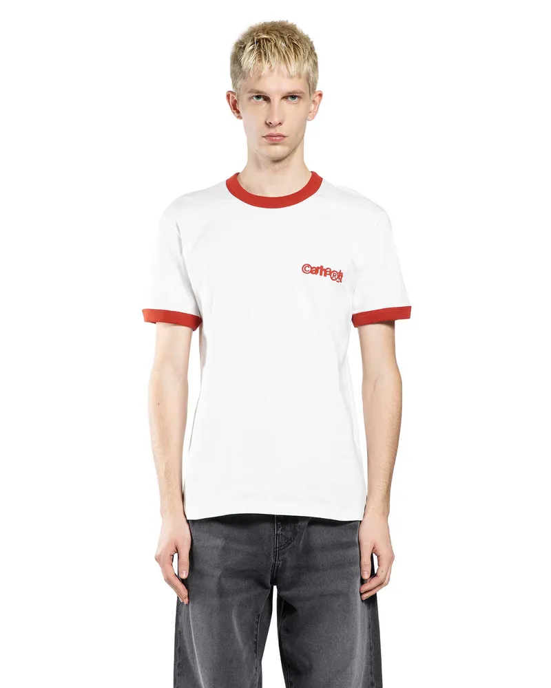Carhartt WIP S/S Ip Ringer T-Shirt White