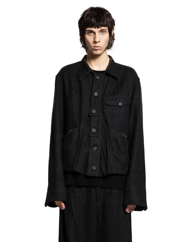 Ziggy Chen Workers Jacket Black