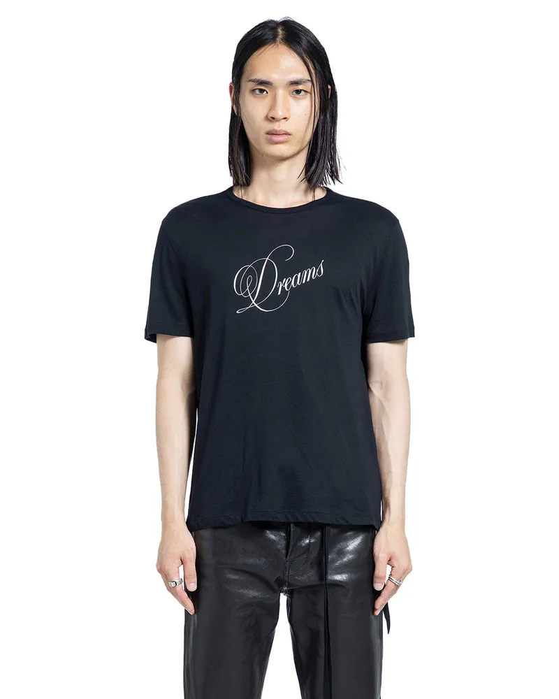 Ann Demeulemeester Baptist Standard Fit T-Shirt Black
