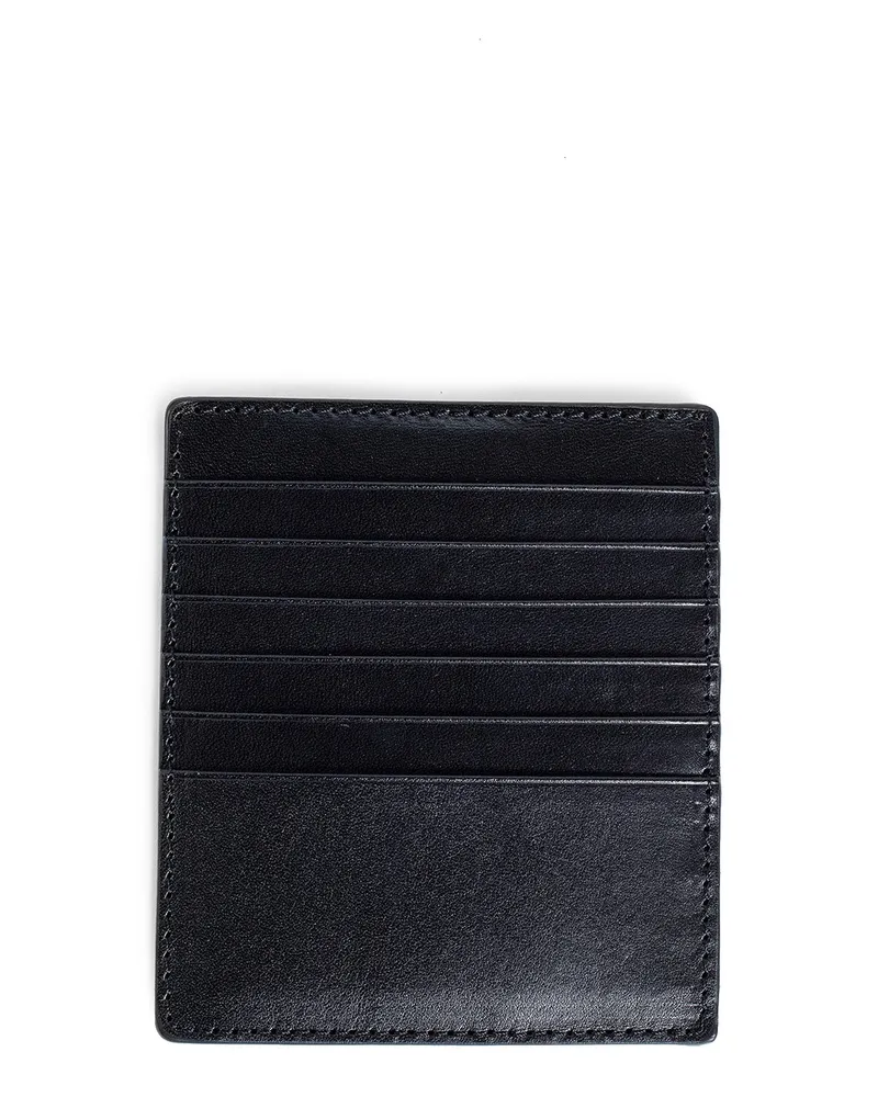 Ann Demeulemeester Viggo Coin and Card Holder Black