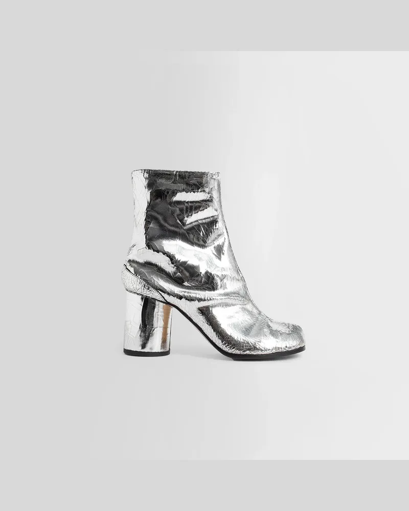 Maison Margiela Broken Mirror Boots Silver