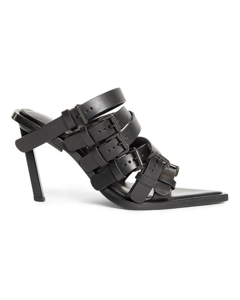 Ann Demeulemeester Nel High Heeled Mules Black