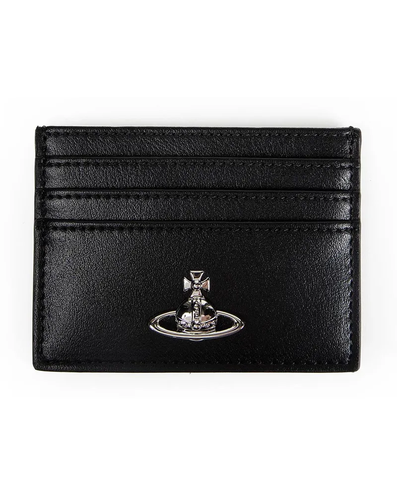 Vivienne Westwood Flat Card Holder Black