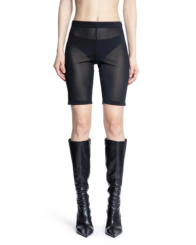 44 LABEL GROUP Shorts da ciclista classici Black