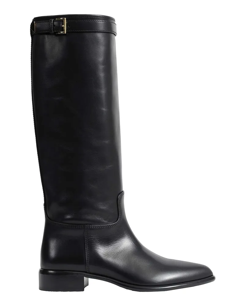 Prada Leather Boots Black