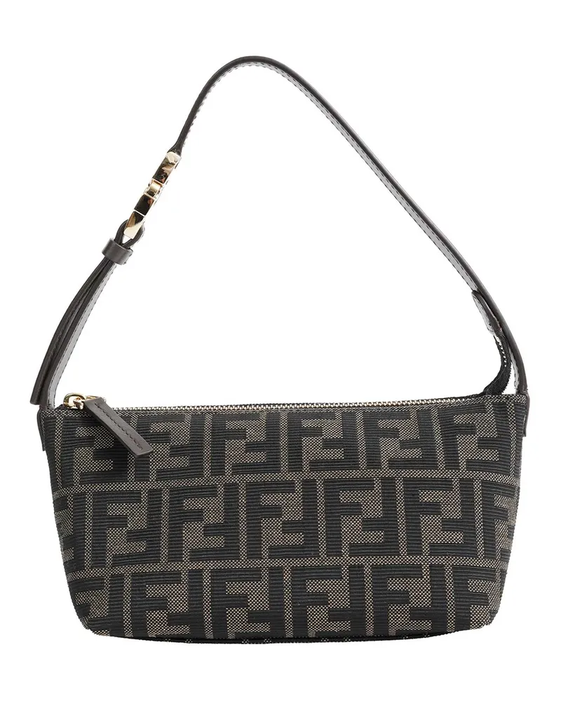 Fendi Small Vanity Handbag Brown