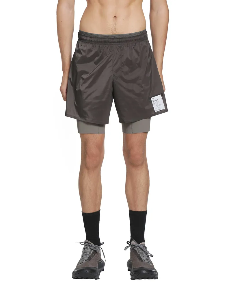 Satisfy TechSilk 8'' Shorts Brown