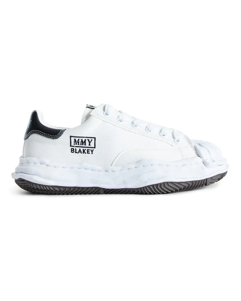 MIHARAYASUHIRO Blakey Low Original Sole Canvas Sneakers White