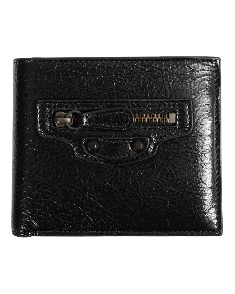 Balenciaga Le City Aquare Folded Wallet Black