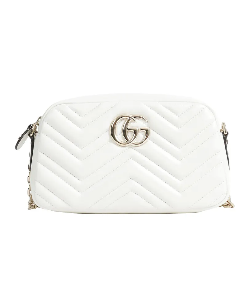 Gucci GG Marmont Small Camera Bag White