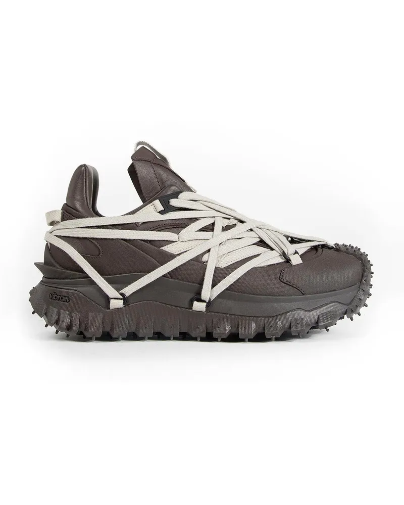 Rick Owens Moncler x  Megalace Sneakers Black