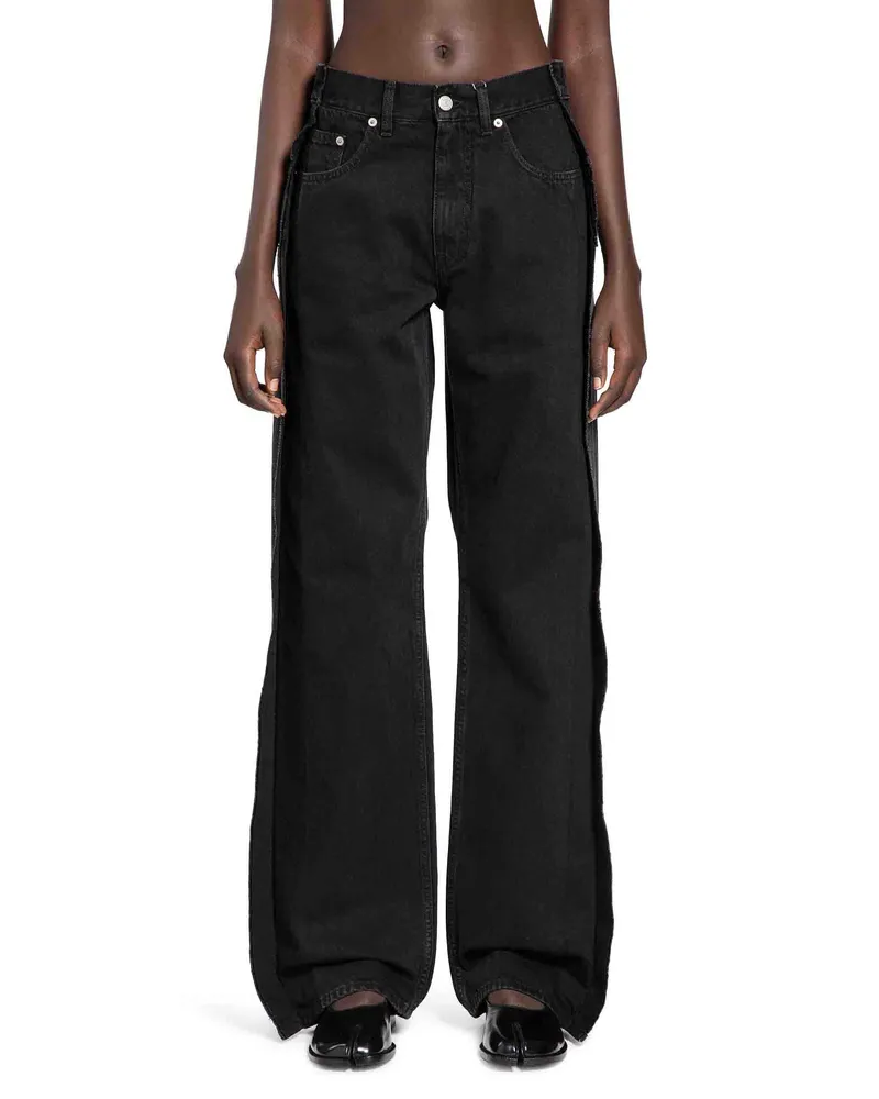 Maison Margiela Straight Leg Jeans Black