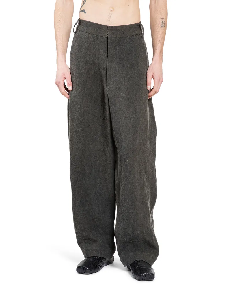 Uma Wang Pantaloni Patina Green