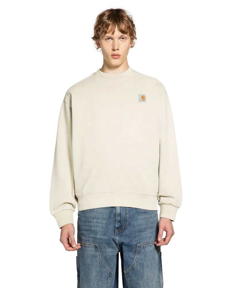 Carhartt WIP MAN BEIGE SWEATSHIRTS Beige