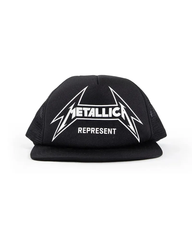 REPRESENT Metallica Collaboration Trucker Hat Black