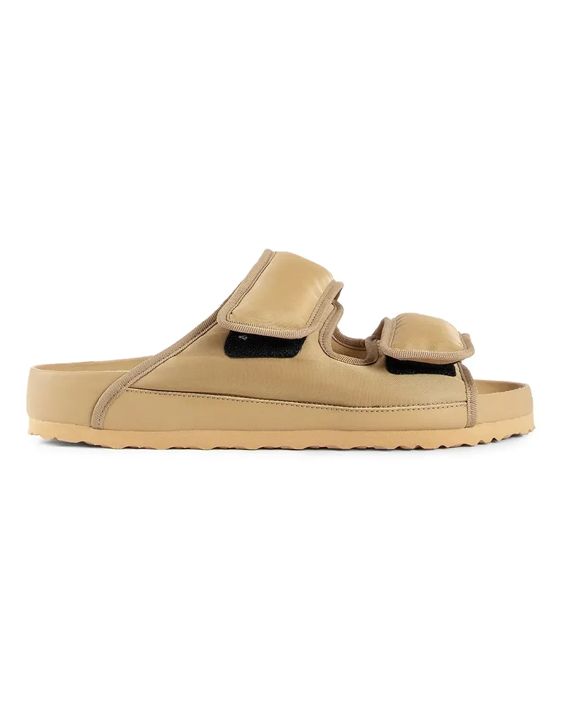 Birkenstock WOMAN BEIGE SANDALS & SLIDES Beige