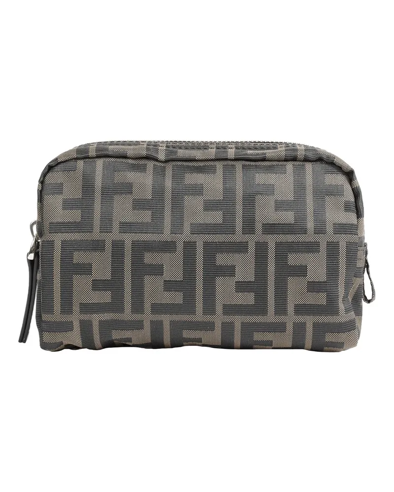 Fendi Micro Toiletry Case Brown
