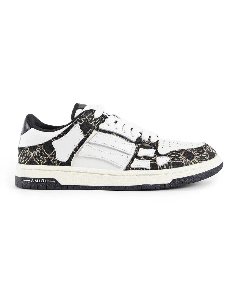 Amiri MA Quad Skel Sneakers Black&white