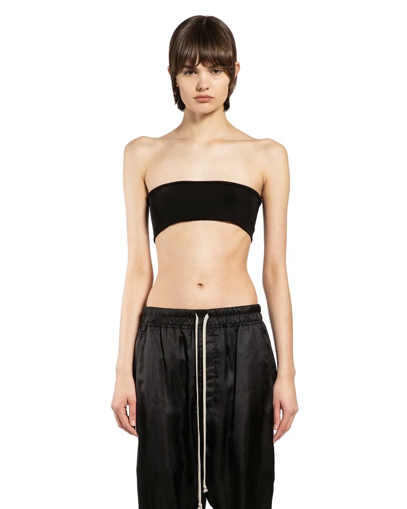 Rick Owens Bandeau Bandeau Top Black