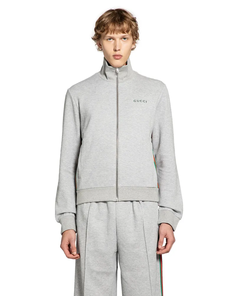 Gucci MAN GREY SWEATSHIRTS Grey