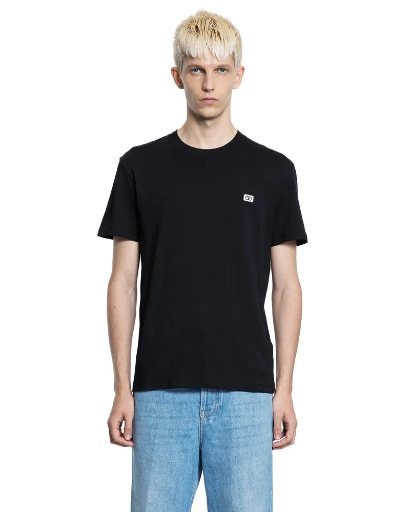 Valentino Garavani VLogo Patch T-Shirt Black