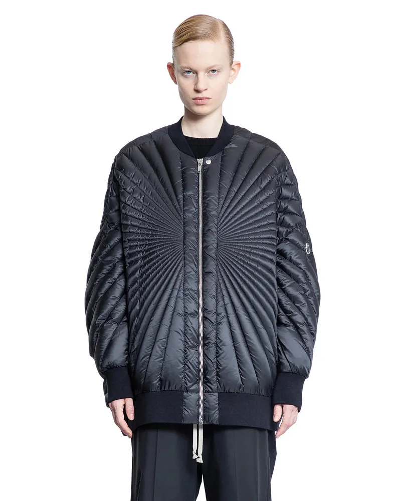 Rick Owens Moncler Collaboration Radiance Peter Jacket Black