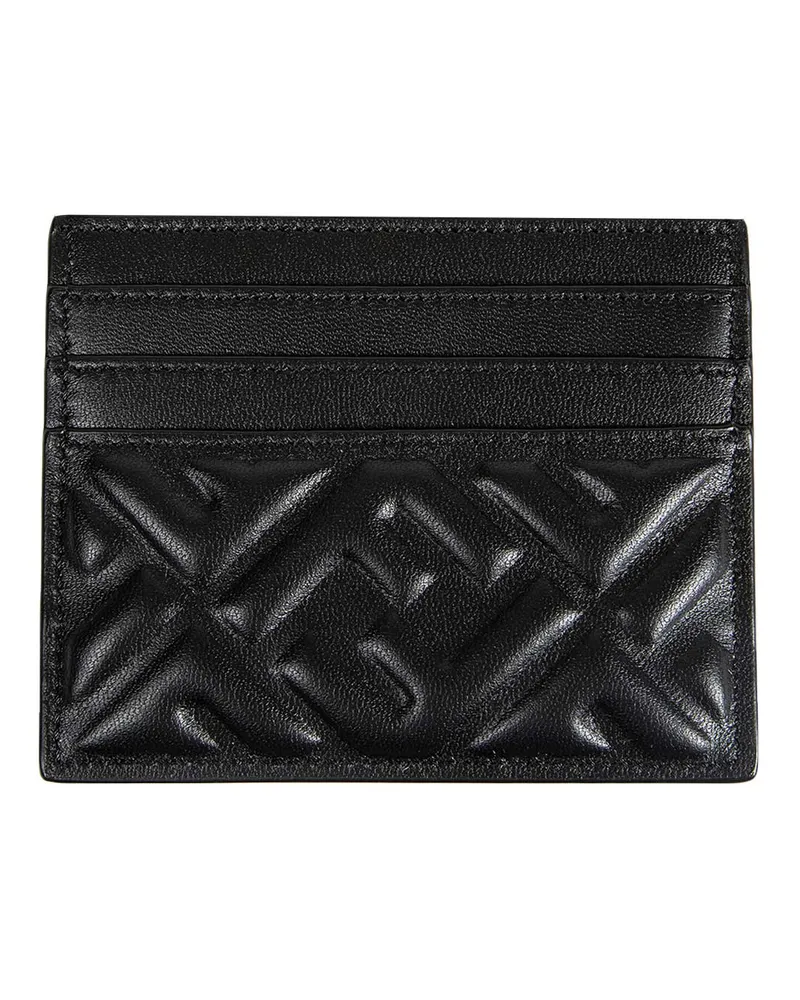 Fendi Baguette Card Case Black