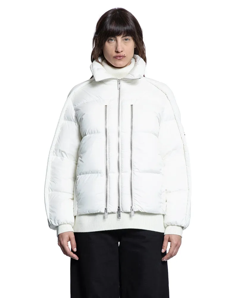Moncler Willow Smith Collaboration Yael Short Down Jacket White