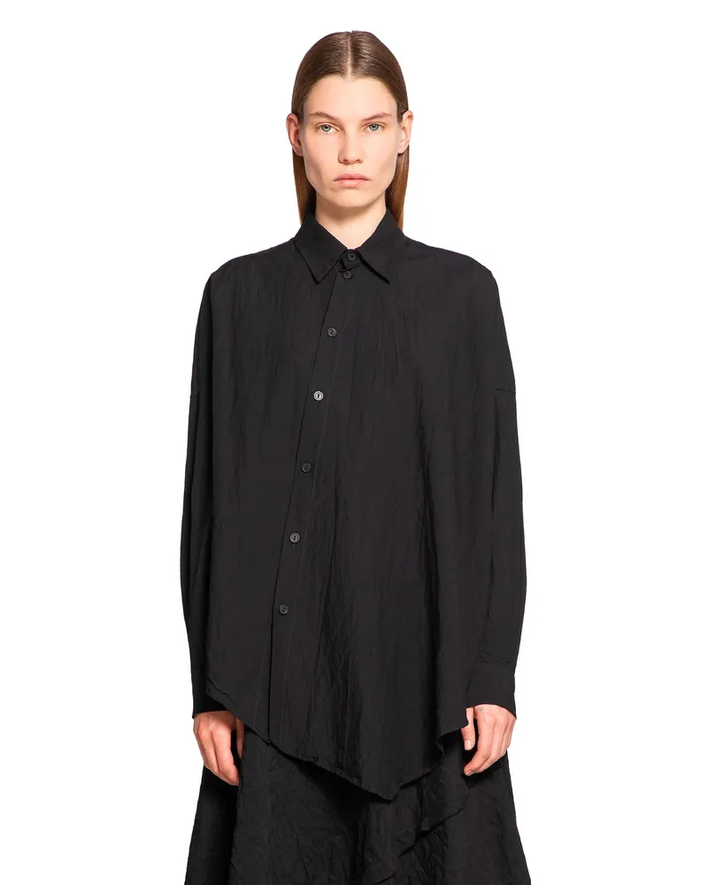 forme d'expression Oversized Decon Shirt Black